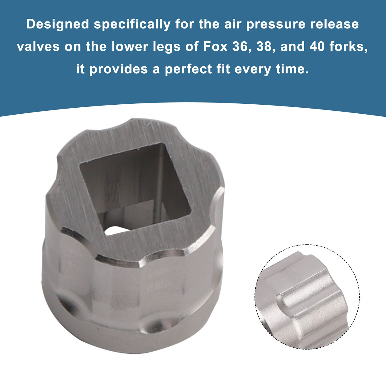 Fork Pressure Release Button, 820-09-088 -Air Bleed For FOX Fork 36/38/40