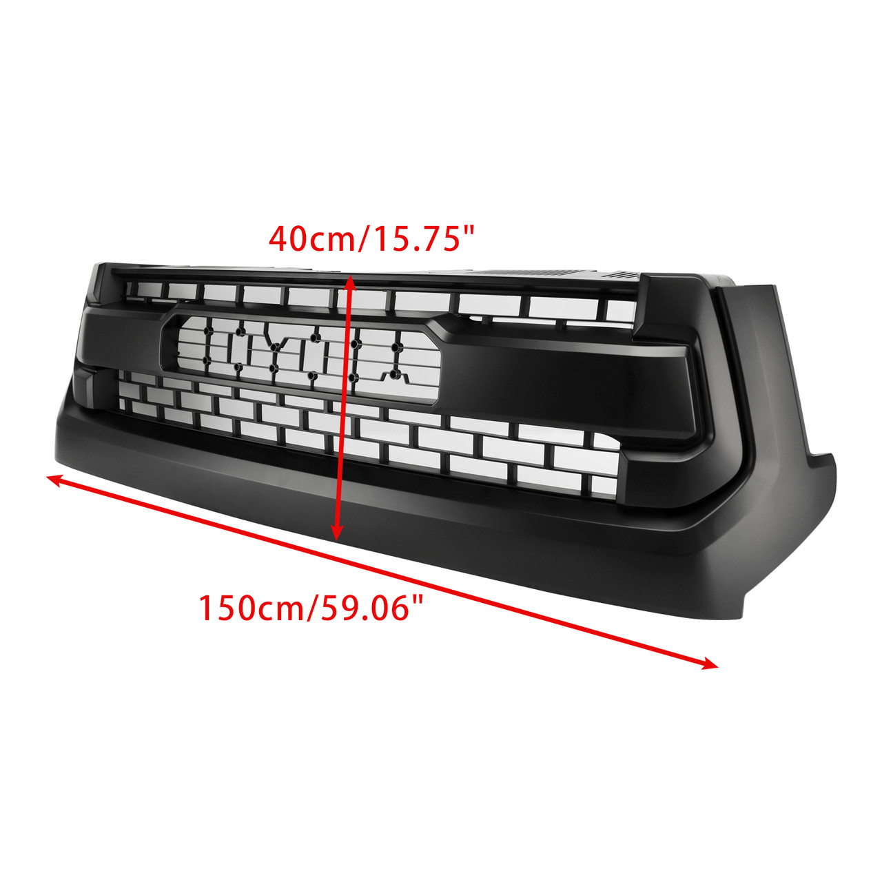 2014-2018 Toyota Tundra Front Grille TRD PRO Style With letters Matte Black Generic