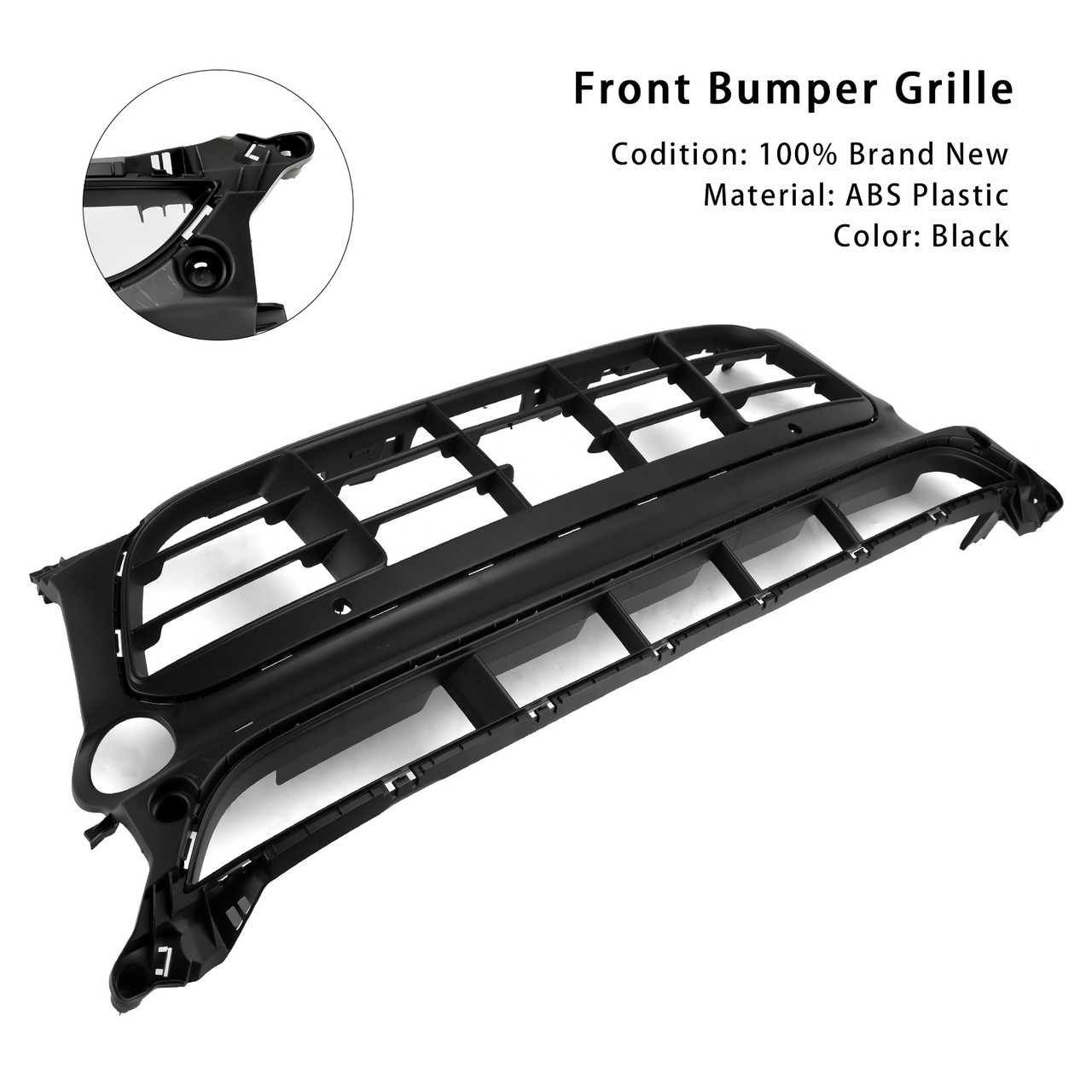 2014-2017 Porsche Macan GTS 95B With ACC Front Bumper Grille 95B807683AL Generic
