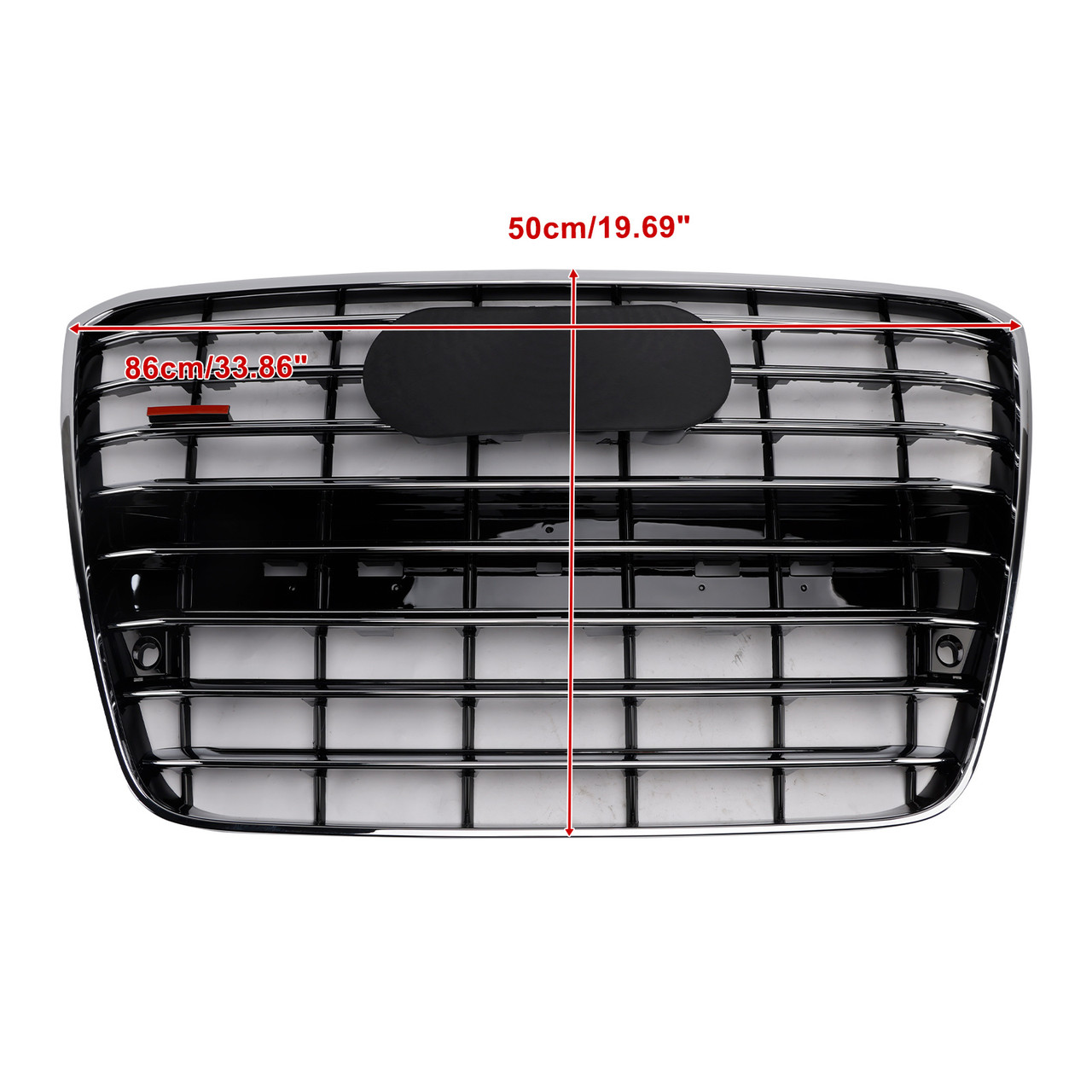 2010-2014 Audi A8 S8 Front Bumper Mesh Grille Chrome Generic