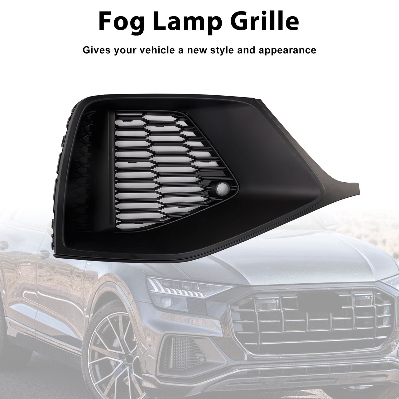 2018-2023 Audi Q8 S-LINE /SQ8 Right Front Bumper Grill Trim 4M8807682A Generic