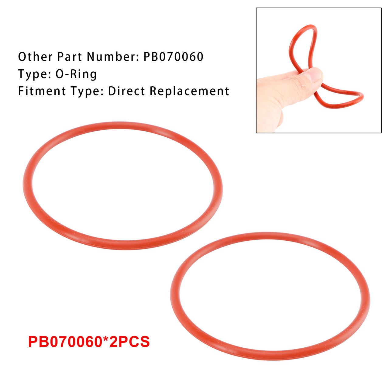 PB070060 O-Ring For Burner Base (A) 2PCS