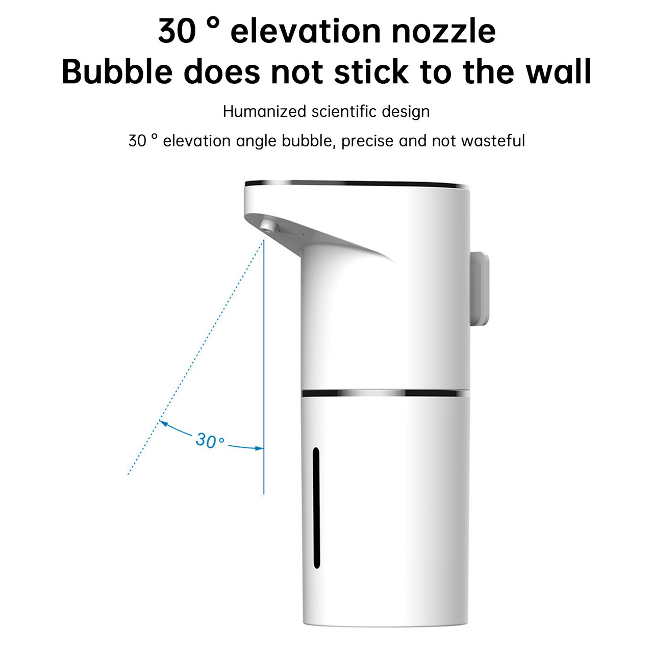 Automatic Foam Soap Dispenser 11.84oz Wall Mount Touchless Hand Soap Dispenser