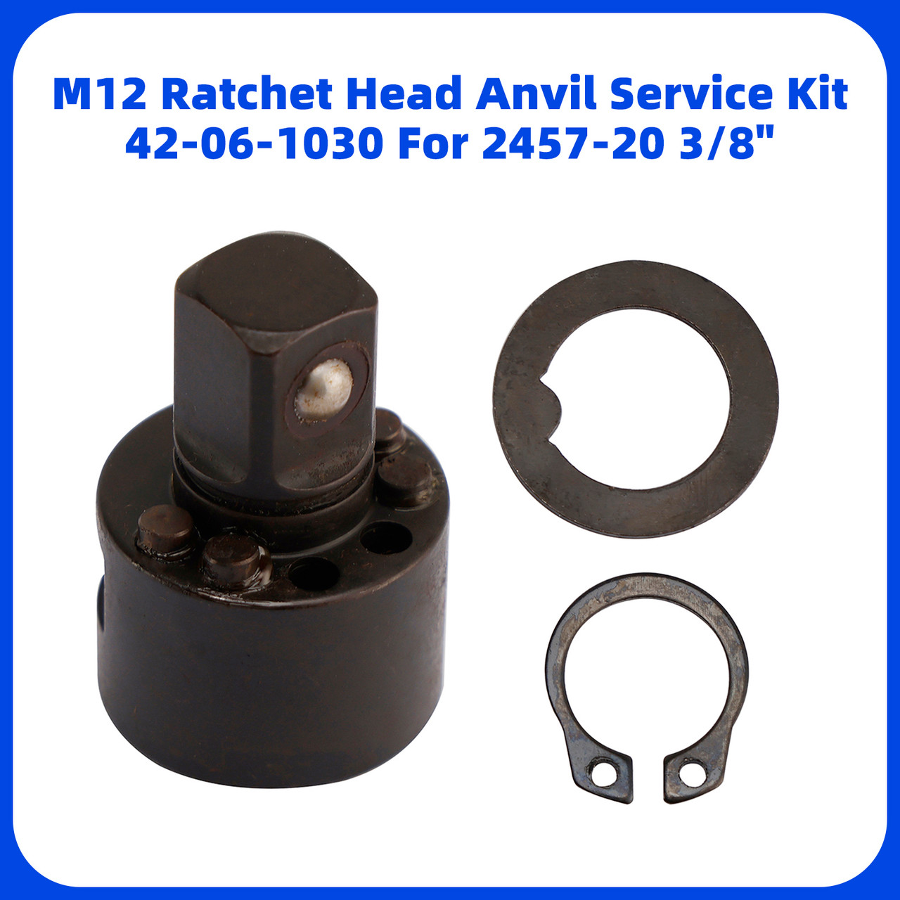 Milwaukee 42-06-1030 3/8" M12 Ratchet Head Anvil Service Kit For 2457-20