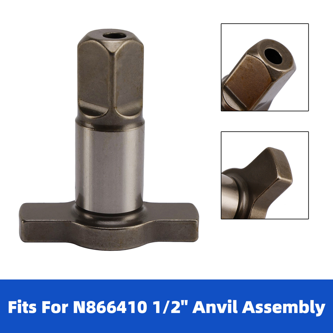 N866410 N880093 N851276 1/2" Anvil Assembly Detent Pin Anvil For Dewalt DCF899