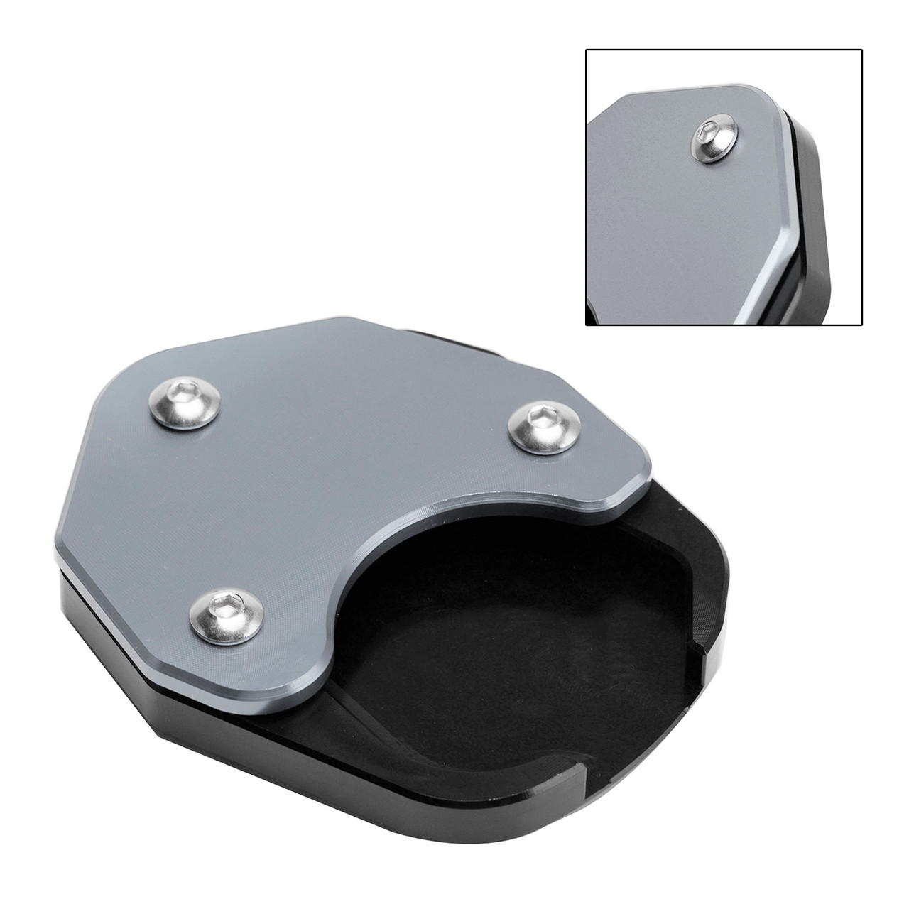 Kickstand Enlarge Plate Pad fit for Tiger Sport 660 2022-2025 Titanium