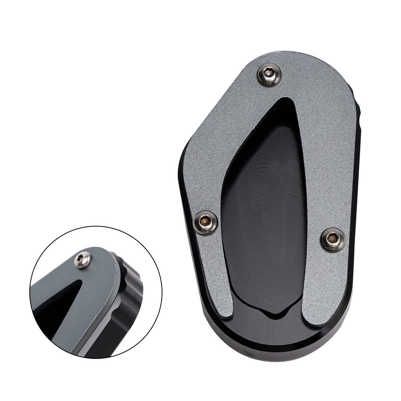 Kickstand Enlarge Pad fit for Bonneville T100 T120 2018-2023 Titanium