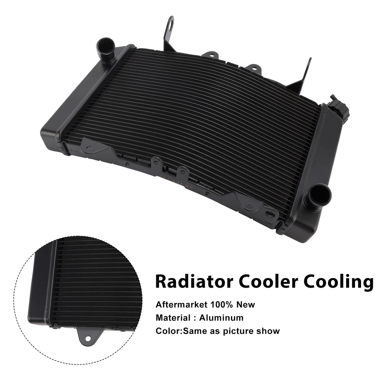 2018-2025 790 Duke 890 Duke Radiator Cooler Cooling Black Generic