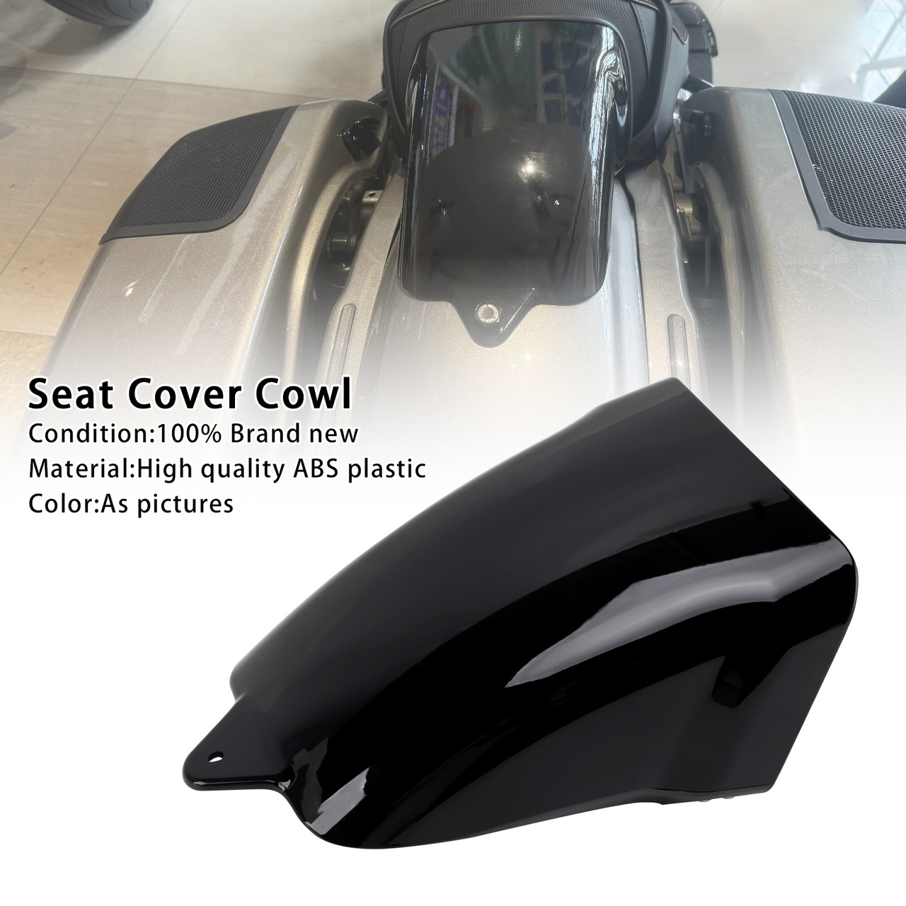 2023-2025 Harley CVO Road Glide Passenger Seat Cover Cowl Generic