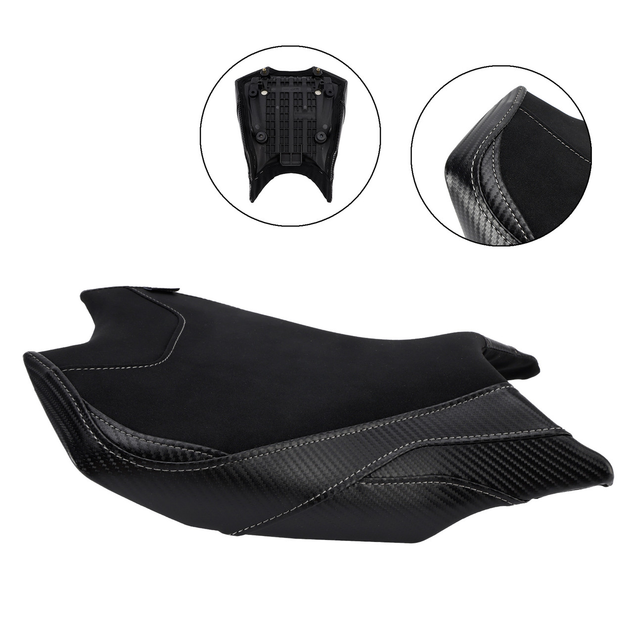 2017-2024 HONDA CBR250RR Front Raider Seat Driver Cushion Black Generic