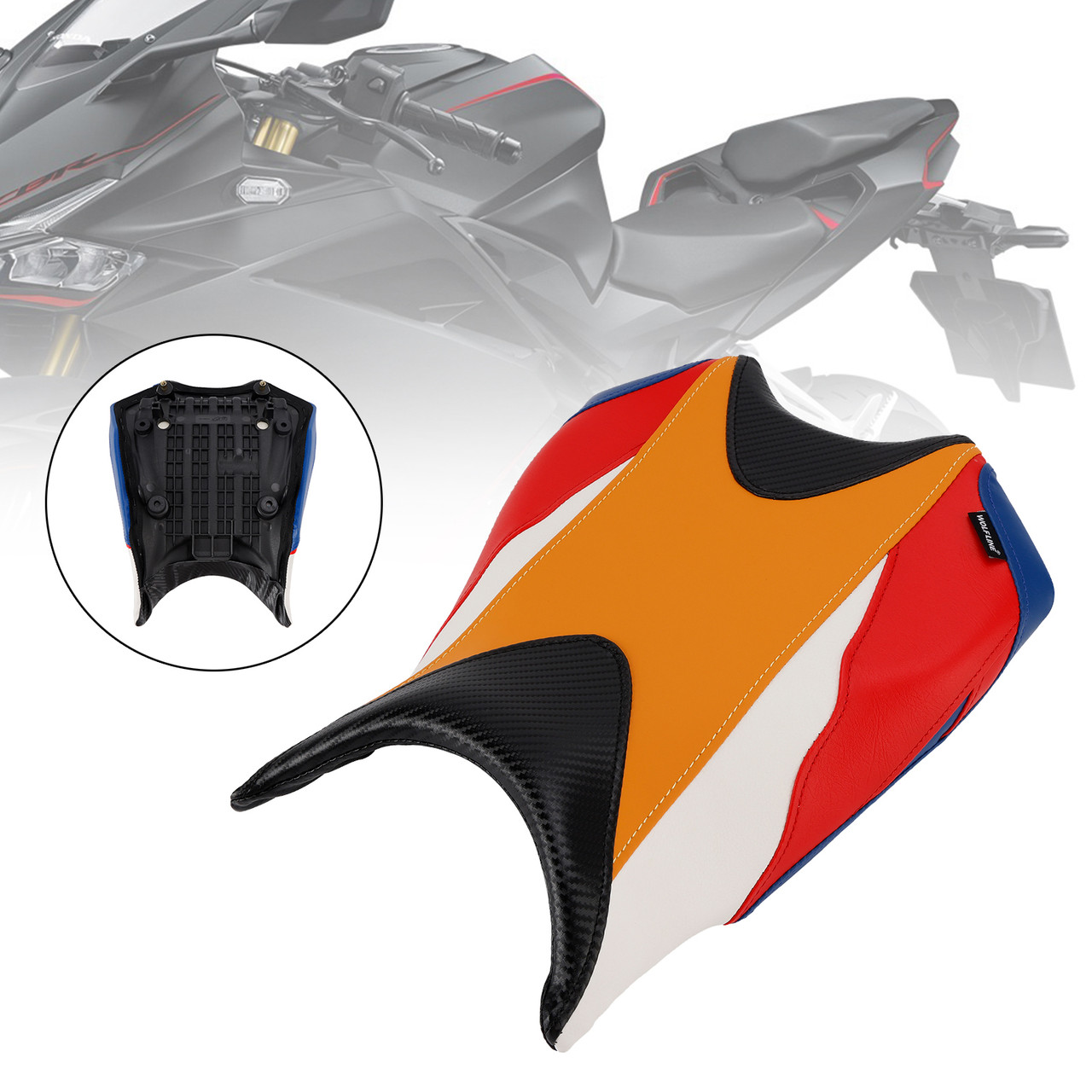 2017-2024 HONDA CBR250RR Front Raider Seat Driver Cushion Multi Generic