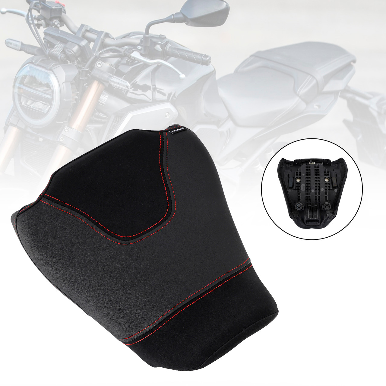 2024-2025 HONDA CB650R CBR650R Front Raider Seat Driver Cushion Black B Generic