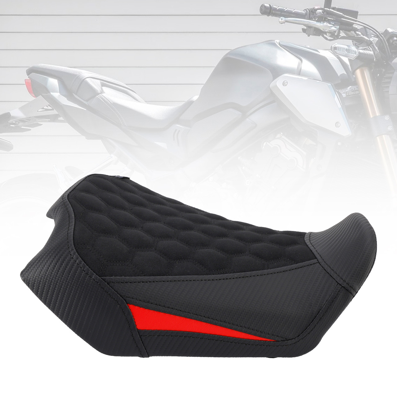 2024-2025 HONDA CB650R CBR650R Front Raider Seat Driver Cushion Red A Generic