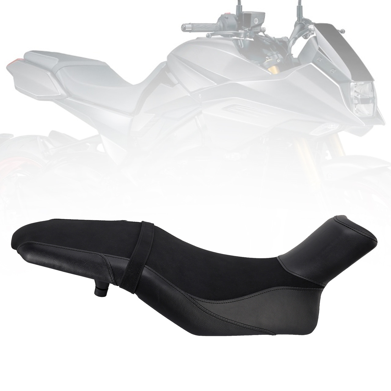 2019-2024 SUZUKI Katana Rider Passenger Seat Front Rear Cushion Black Generic