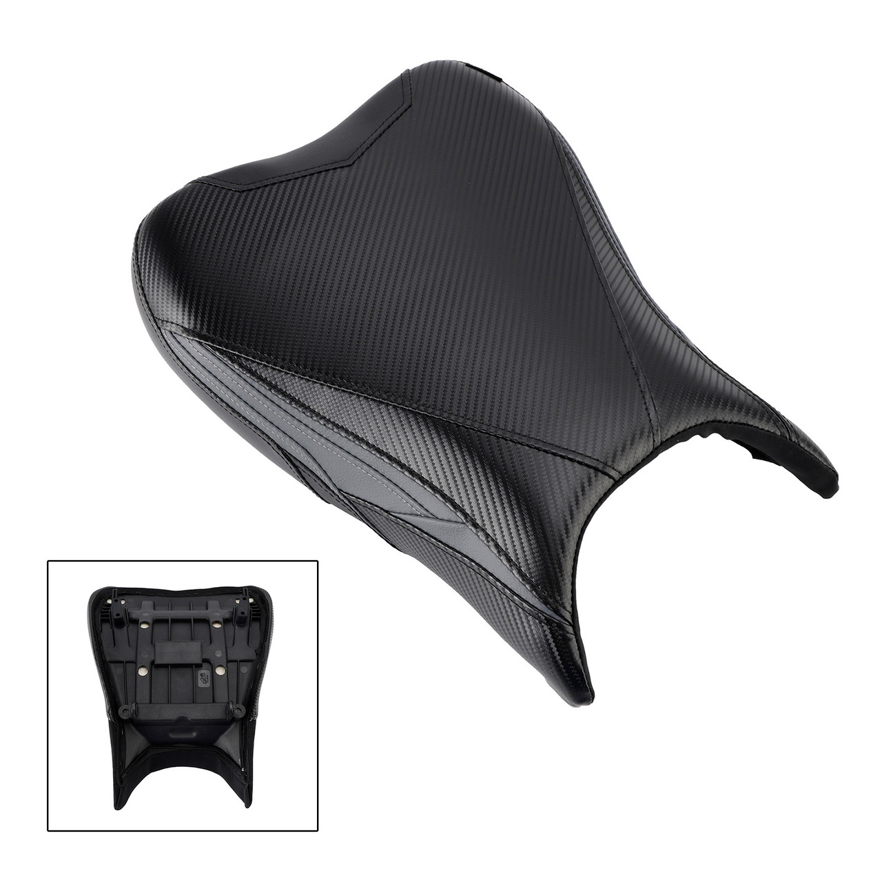 2022-2024 SUZUKI Hayabusa GSX1300R Front Raider Seat Driver Cushion Gray Generic