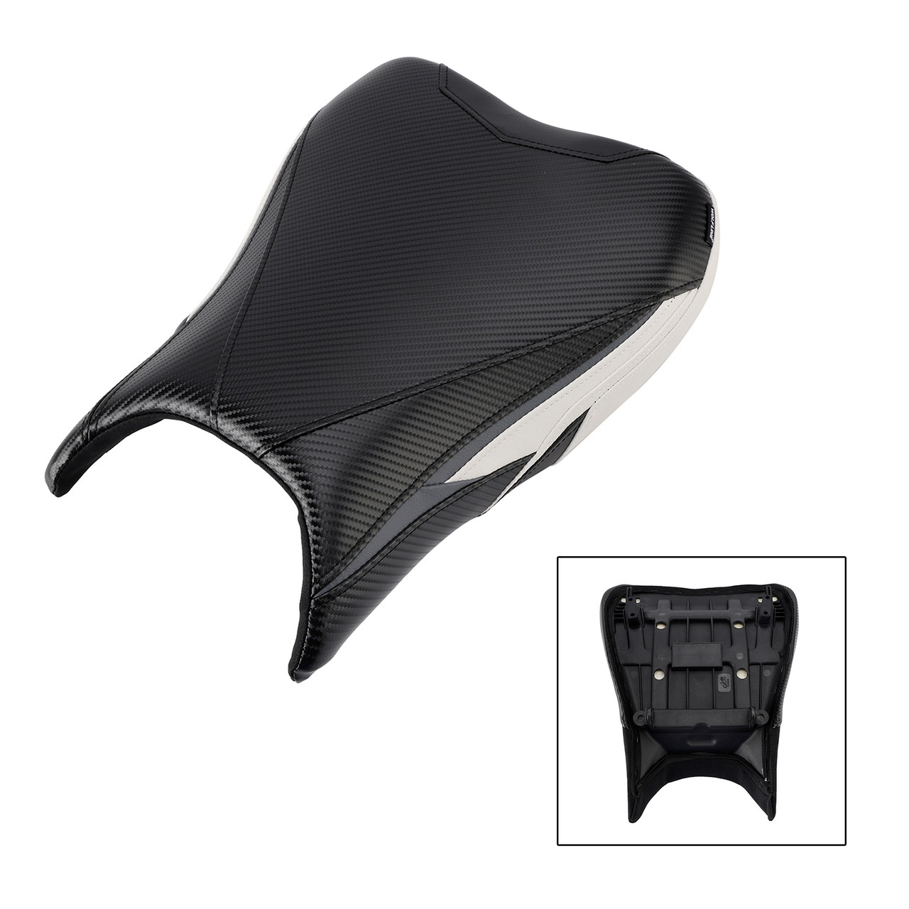 2022-2024 SUZUKI Hayabusa GSX1300R Front Raider Seat Driver Cushion White Generic