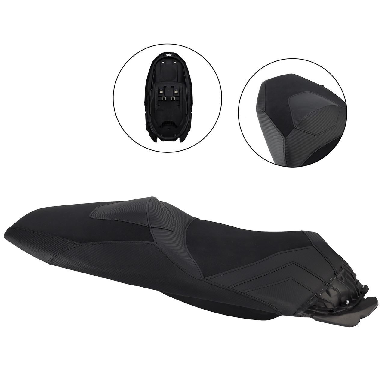 2022-2025 HONDA adv350 Rider Passenger Seat Front Rear Cushion Black Generic