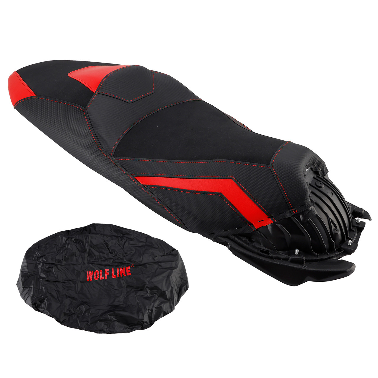 2022-2025 HONDA adv350 Rider Passenger Seat Front Rear Cushion Red Generic