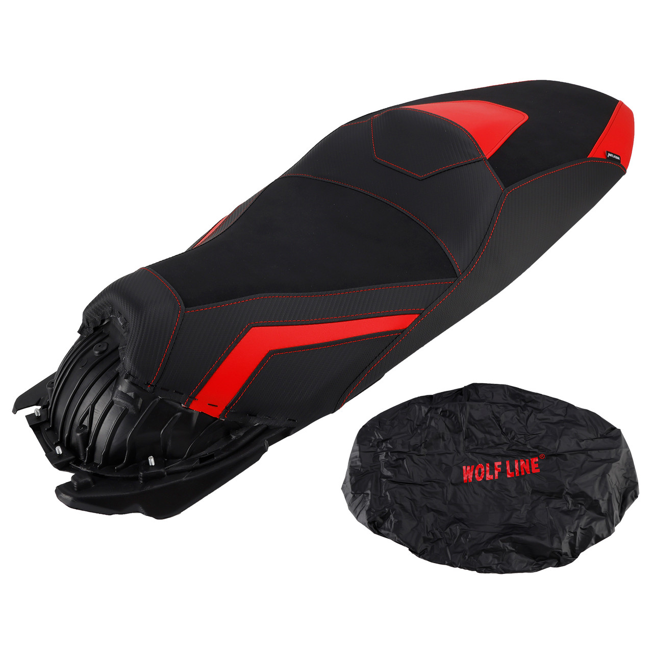 2022-2025 HONDA adv350 Rider Passenger Seat Front Rear Cushion Red Generic