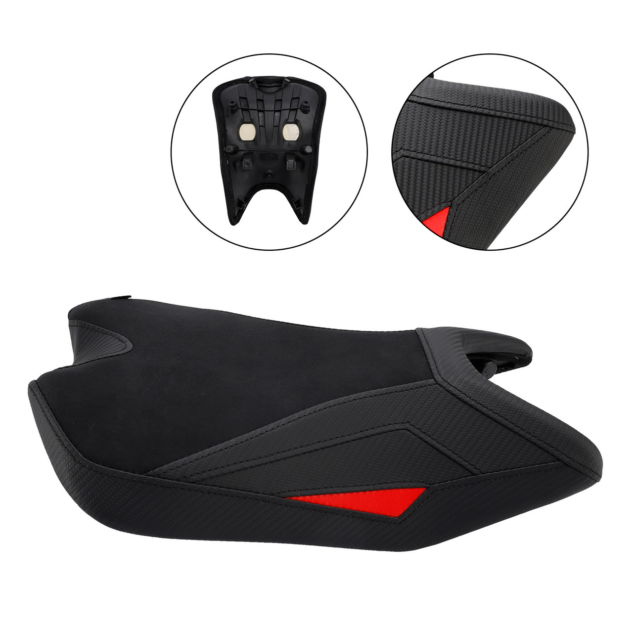 2024-2025 Aprilia RS457 Front Raider Seat Driver Cushion Red Generic
