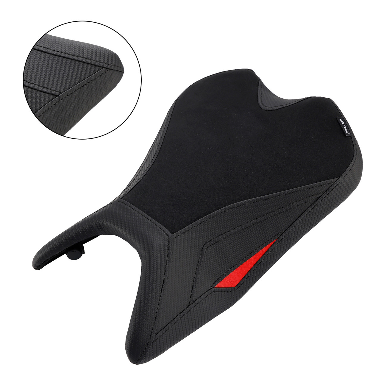 2024-2025 Aprilia RS457 Front Raider Seat Driver Cushion Red Generic