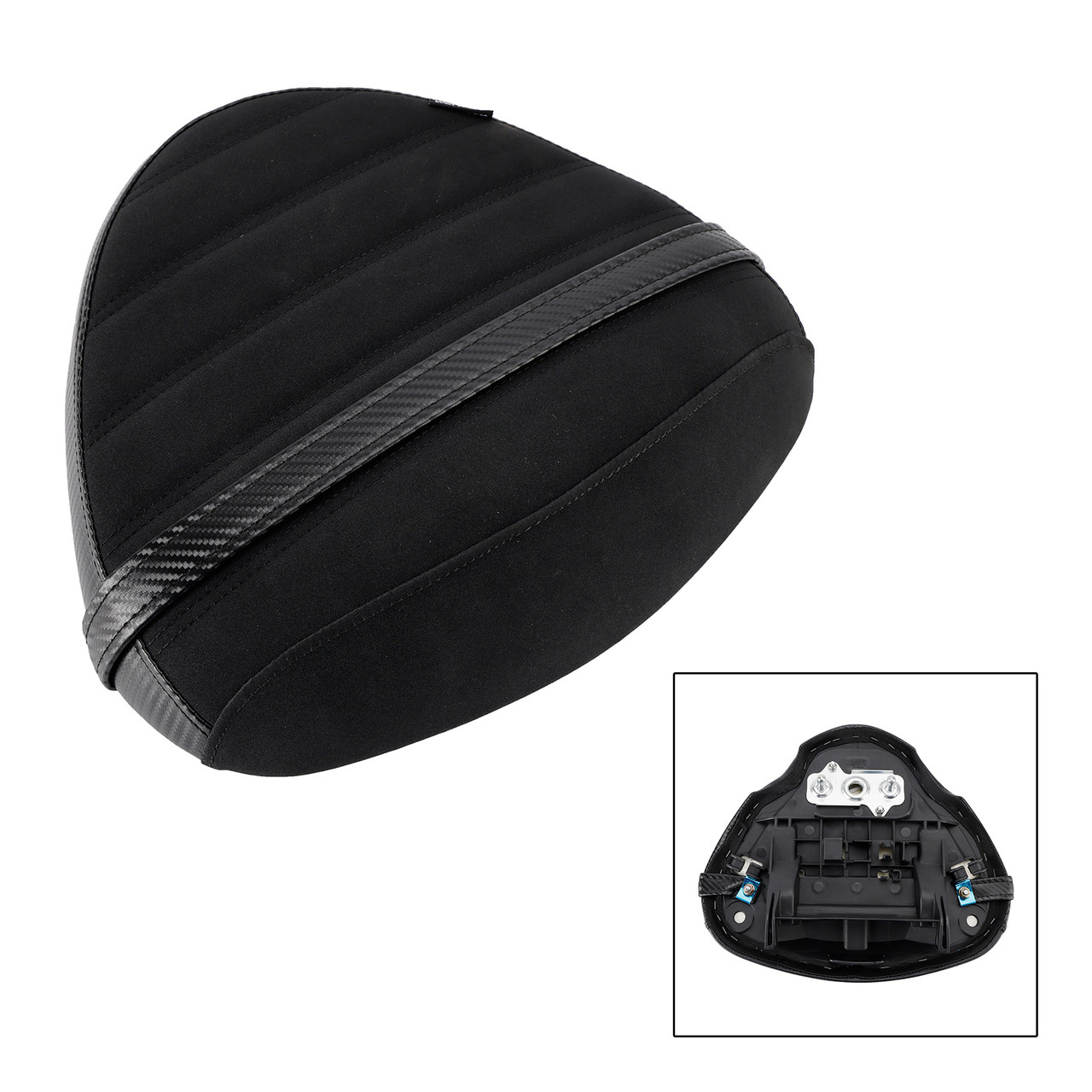 2022-2024 SUZUKI Hayabusa GSX1300R Rear Seat Passenger Cushion Flat Black B Generic