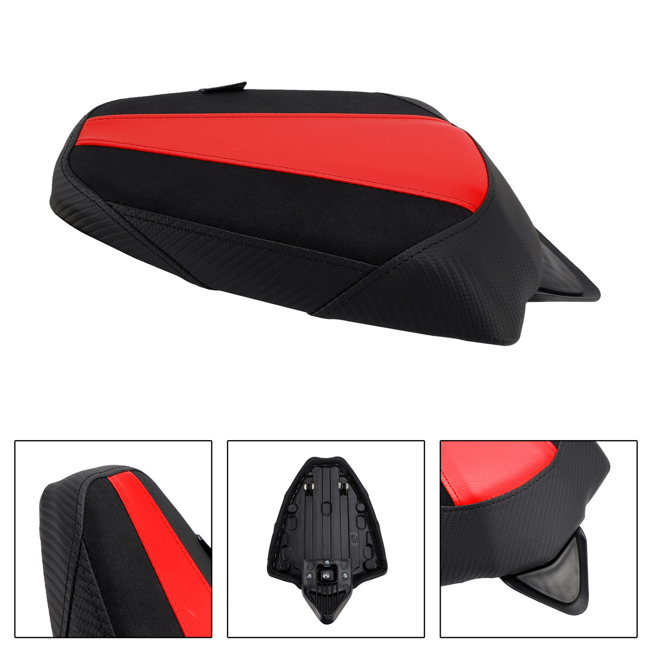 2024-2025 Aprilia RS457 Rear Seat Passenger Cushion Flat Red Generic