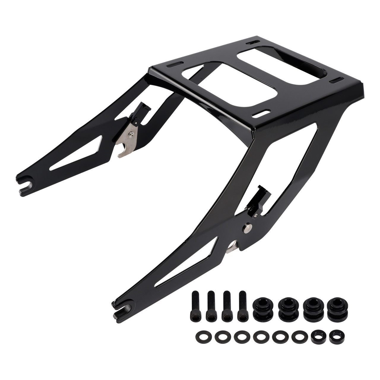 2018-2021 Softail Sport Glide FLSB Quick Release Two Up Tour Pack Mount Black Generic