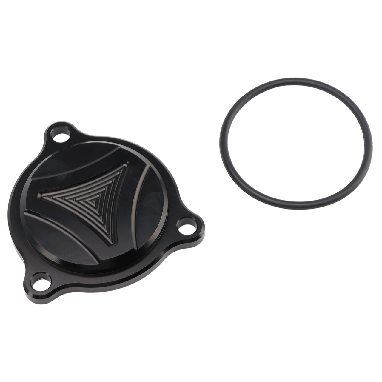 2005-2025 Suzuki DRZ400 DRZ400E DRZ400S DRZ400SE Engine Oil Filter Cover Cap Black Generic