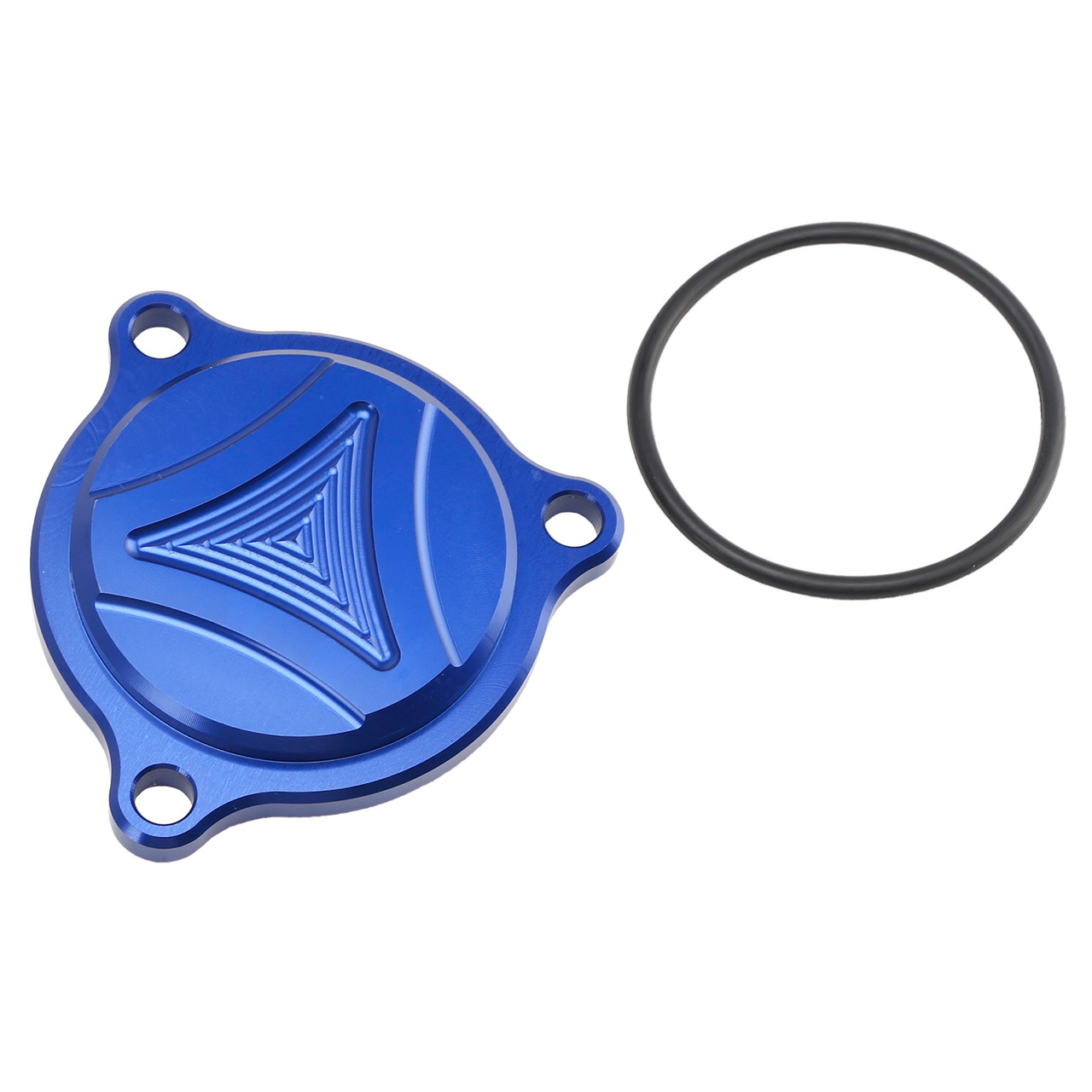 2005-2025 Suzuki DRZ400 DRZ400E DRZ400S DRZ400SE Engine Oil Filter Cover Cap Blue Generic