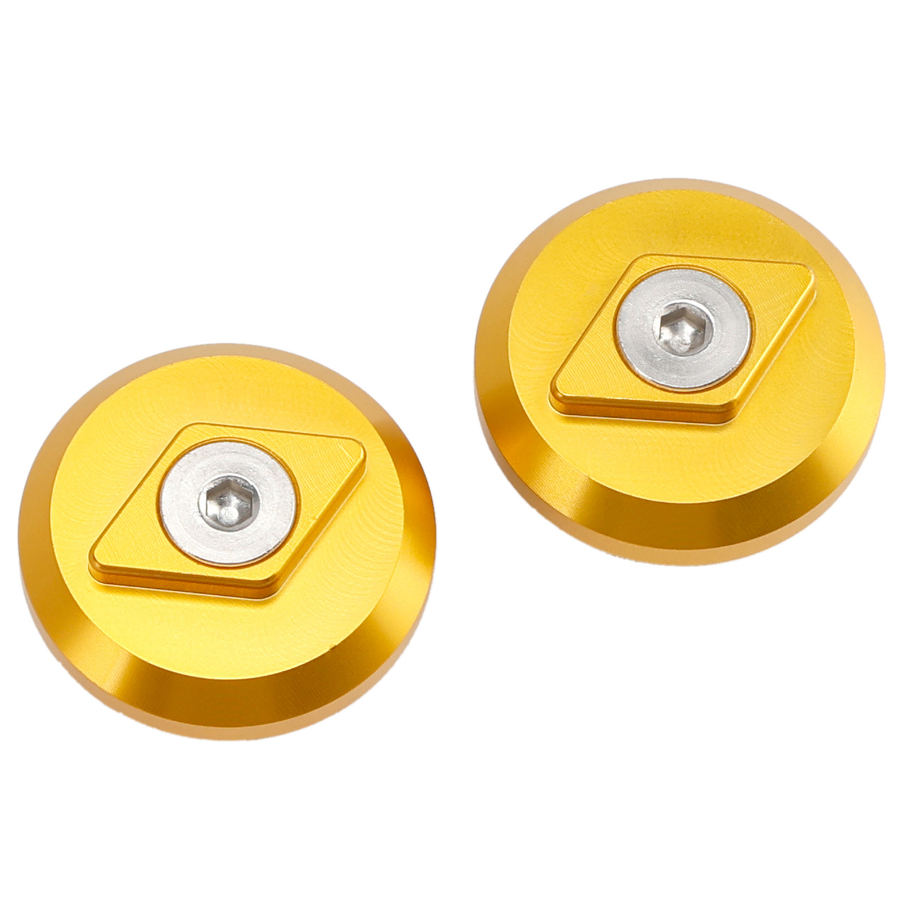 2024-2025 Kawasaki Z EX 500 Ninja Aluminum Frame Plugs Left and Right Gold Generic