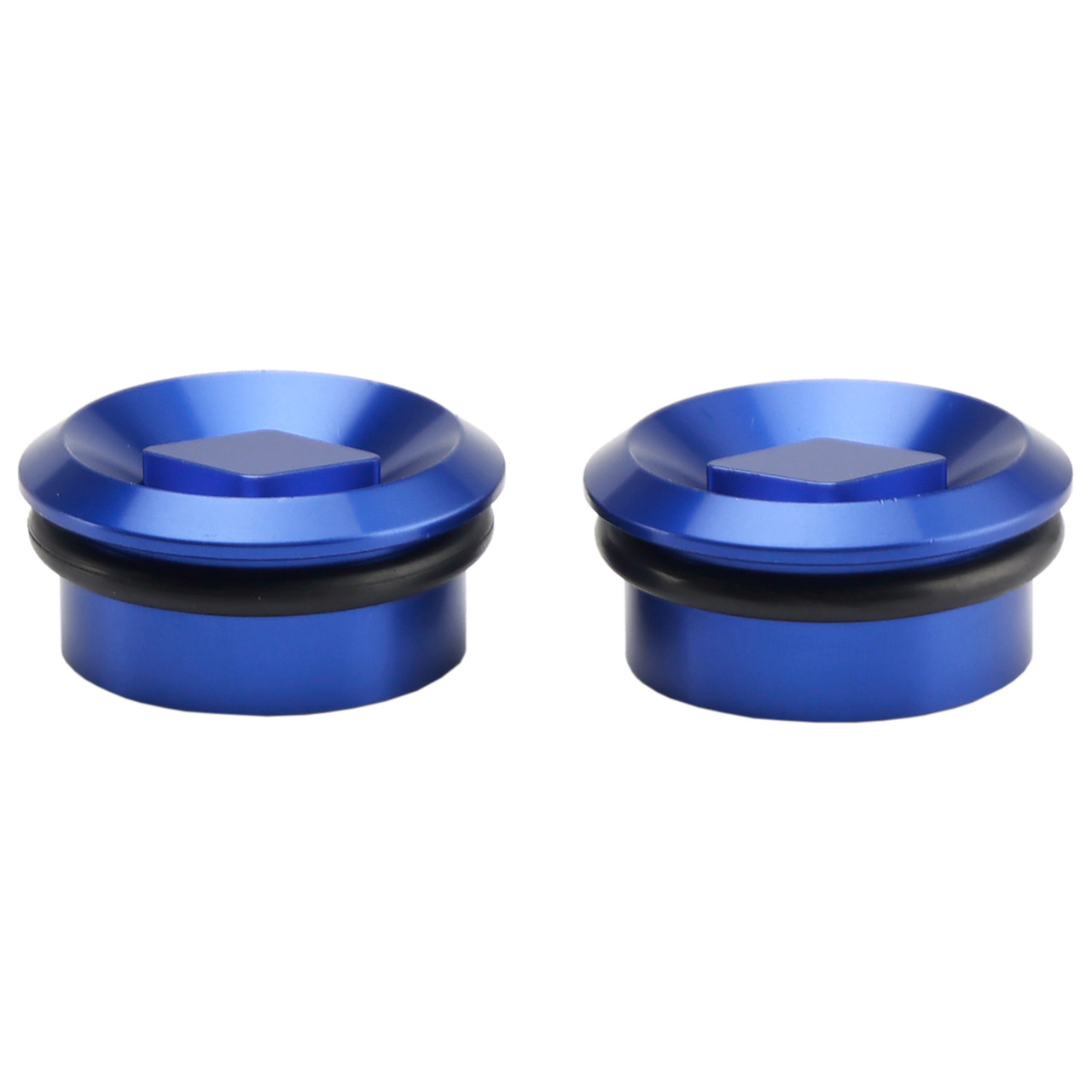 Honda CB150R/ CB250R/ CB300R Aluminum Frame Plugs Left and Right Blue Generic