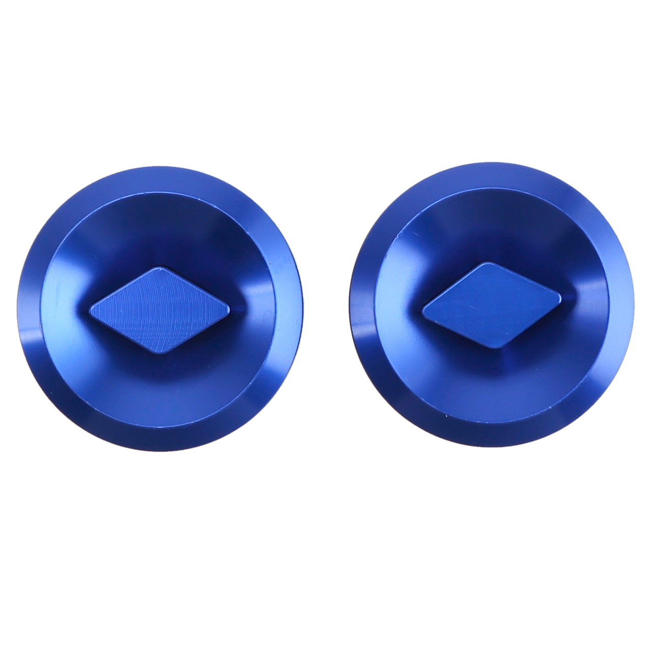 Honda CB150R/ CB250R/ CB300R Aluminum Frame Plugs Left and Right Blue Generic