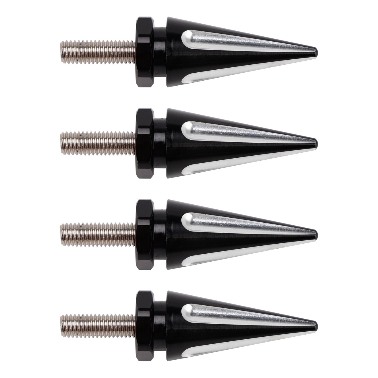 2015-2025 Touring Road Glide FLTR 4x Black Spike Windshield Fairing Bolts Generic