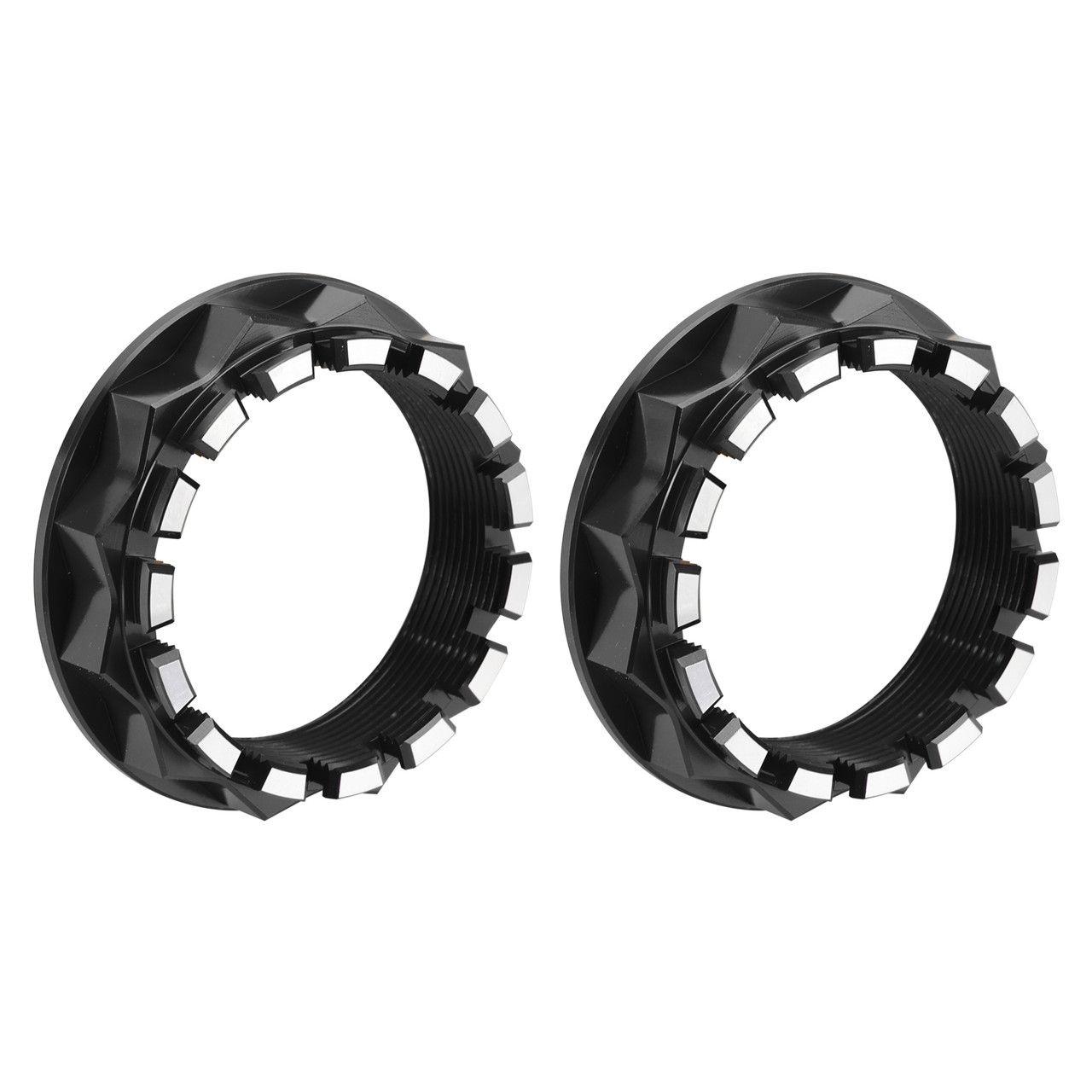 2007-2024 Ducati 1098 1198 Panigale 1199 1299 V2 V4 Diavel 2x Rear Wheel Axle Nut Black Generic