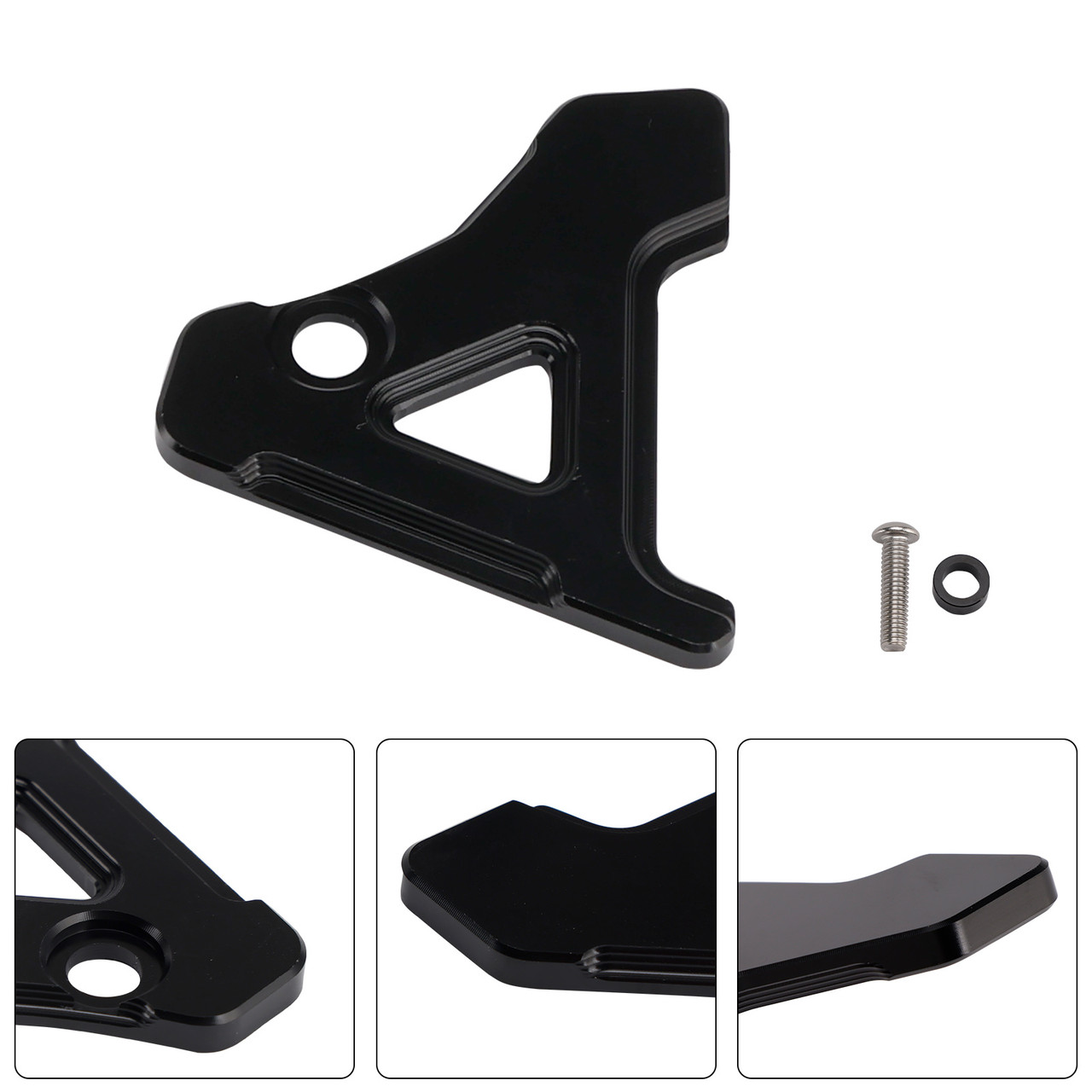 2023-2025 BMW R1300GS ADV Front Wheel ABS Sensor Protection Guard Cover Black Generic