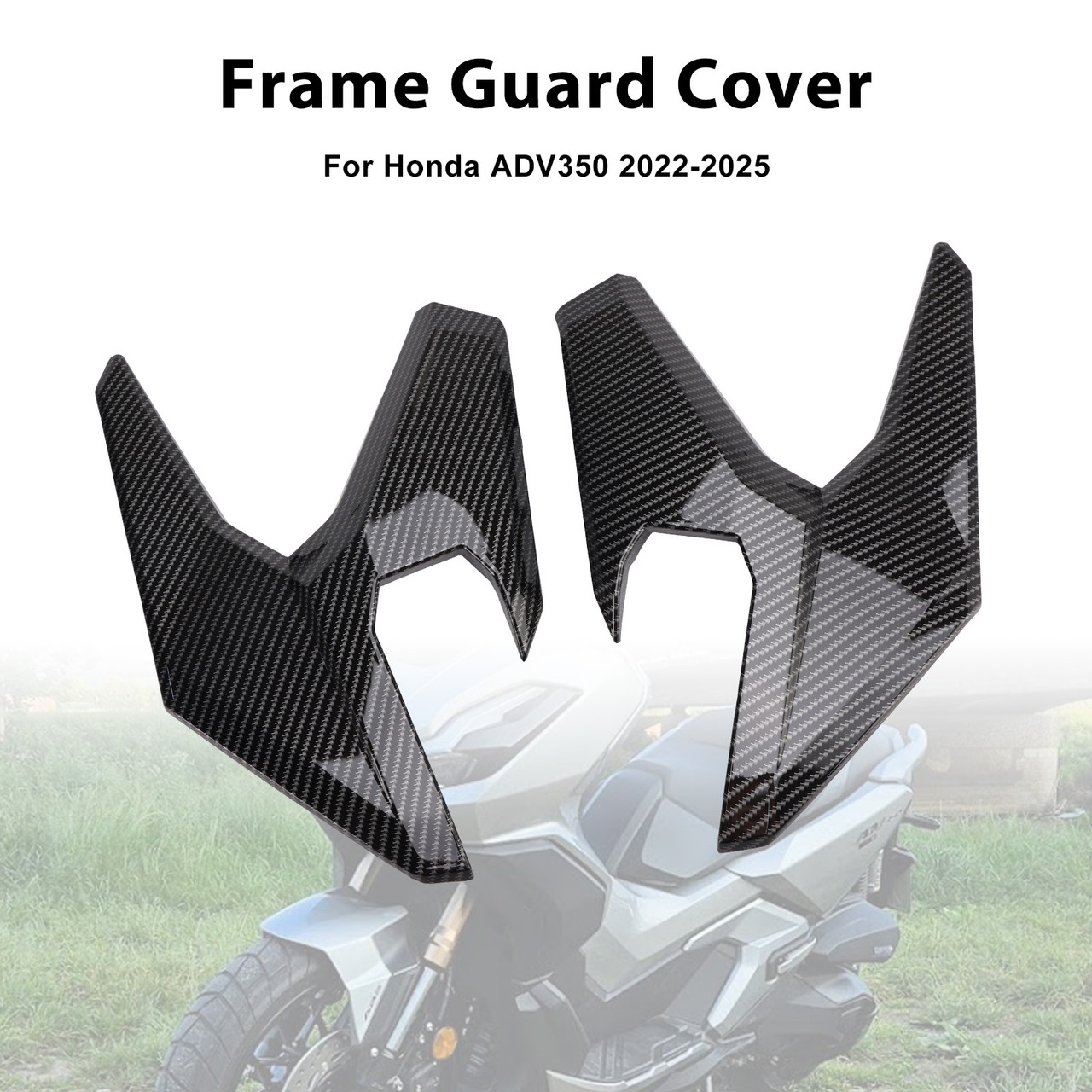 2022-2025 Honda ADV350 Frame Guard Cover Carbon Generic