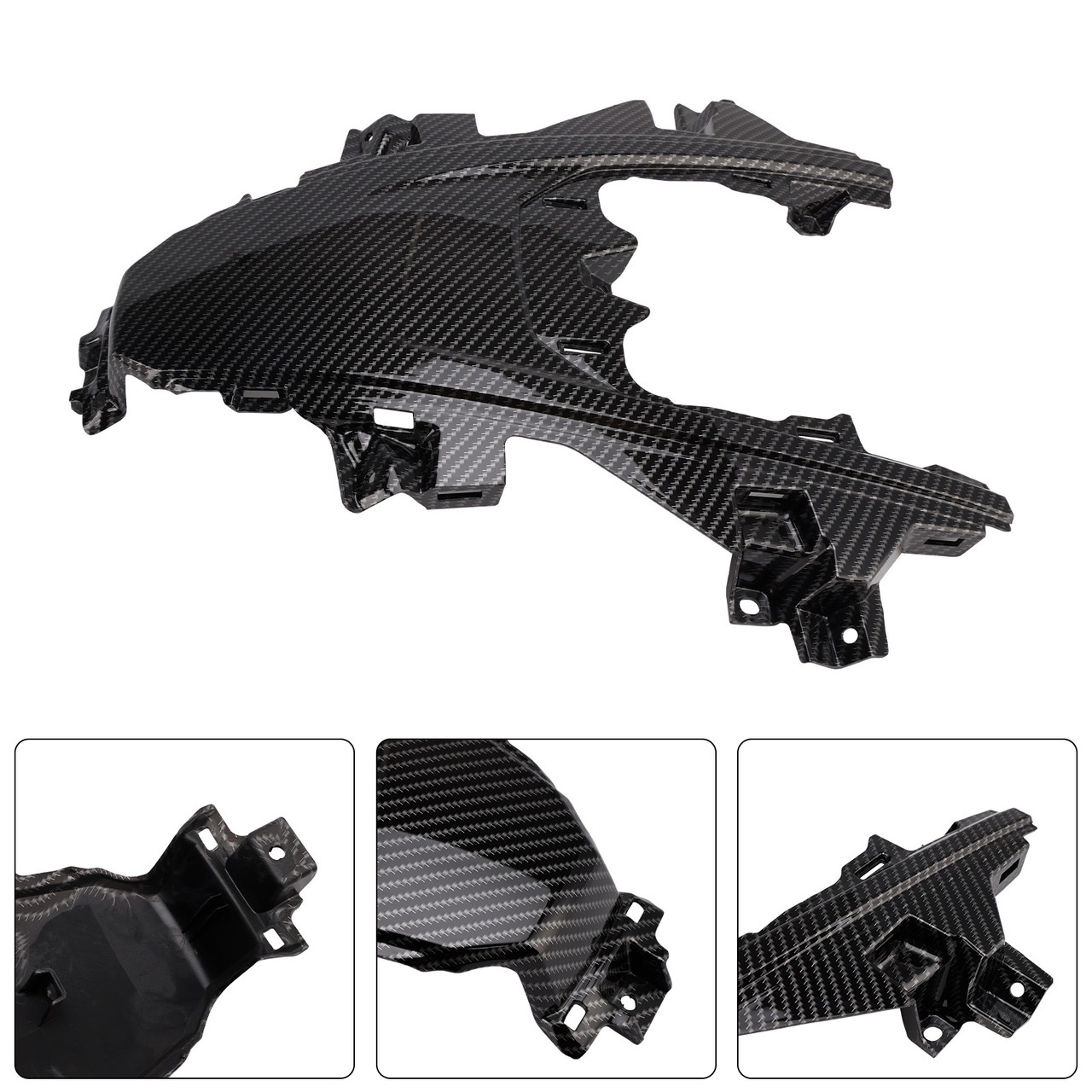 2022-2025 Honda ADV350 Front Upper Nose Headlight Cover Carbon Generic