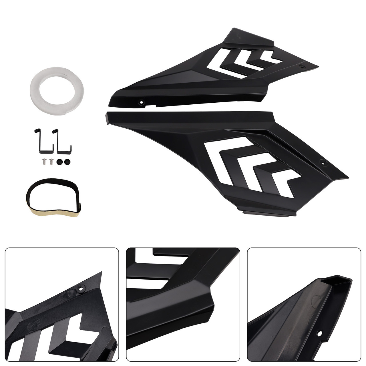 2024-2025 Honda CBR650R Side Frame Panel Protector Fairings Black Cover