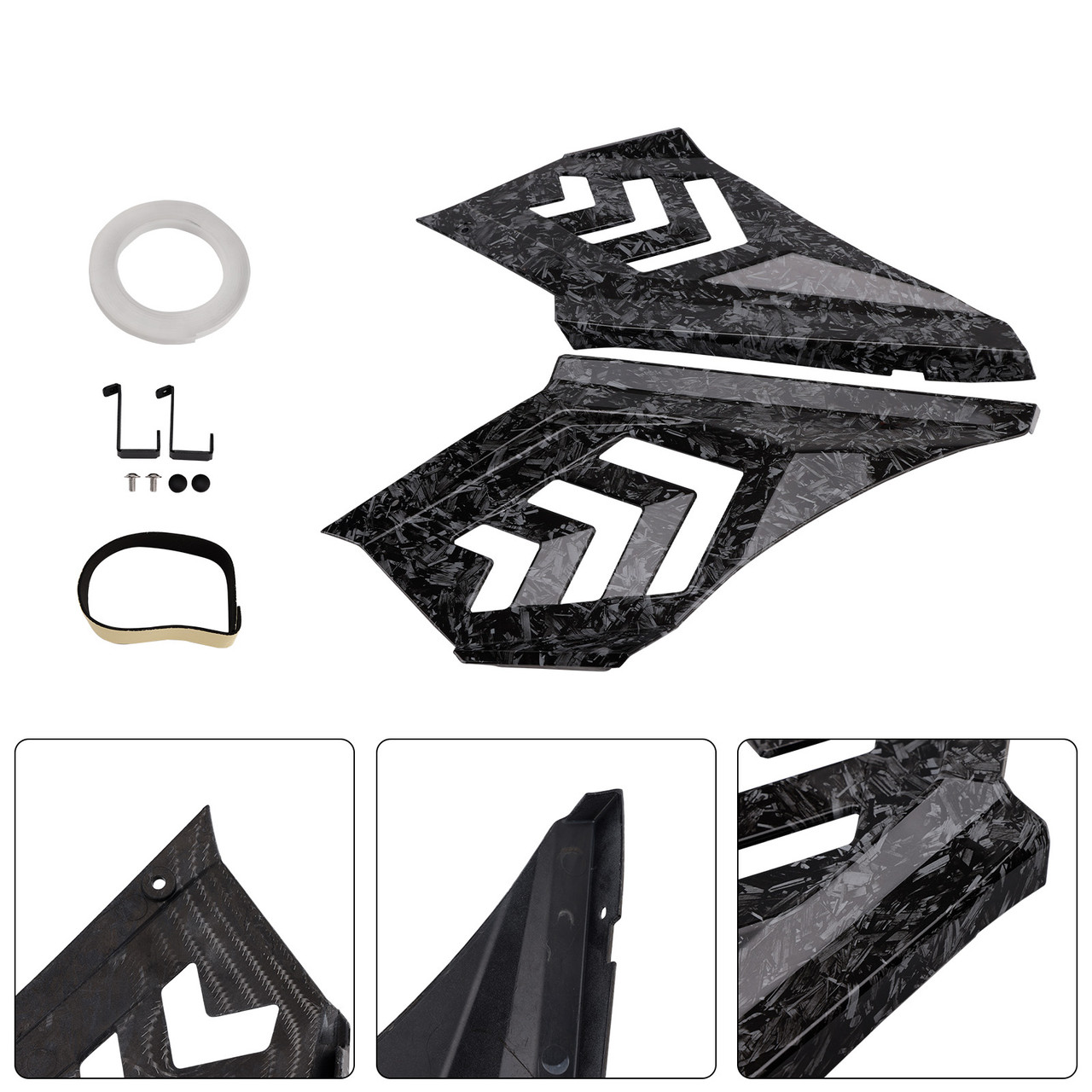 2024-2025 Honda CBR650R Side Frame Cover Forge Generic