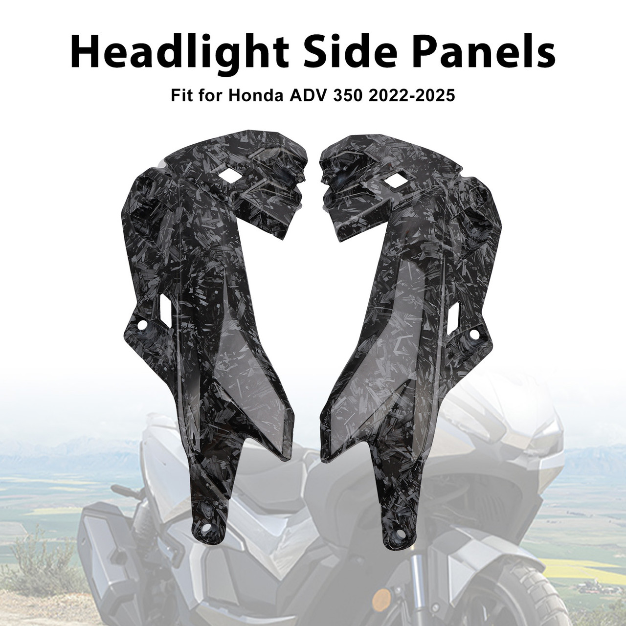 2022-2025 Honda ADV 350 Headlight Side Panels Forge Generic