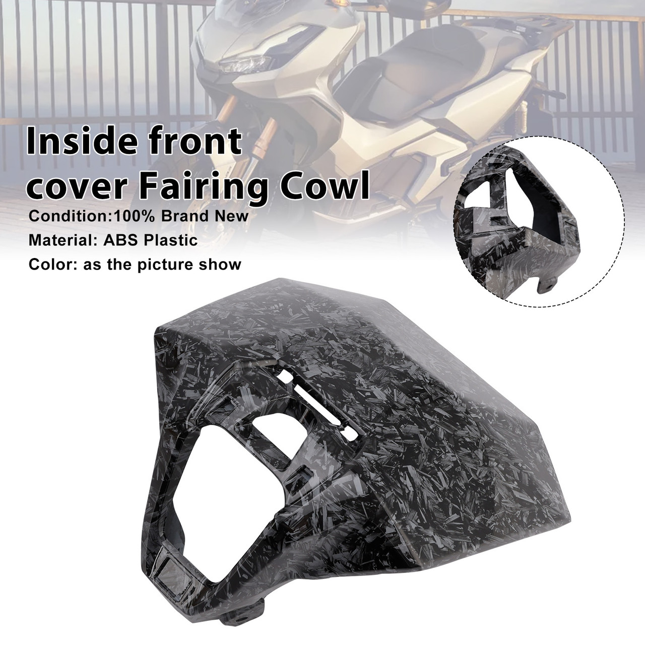 2022-2025 Honda ADV 350 Inside front cover Fairing Cowl Forge Generic