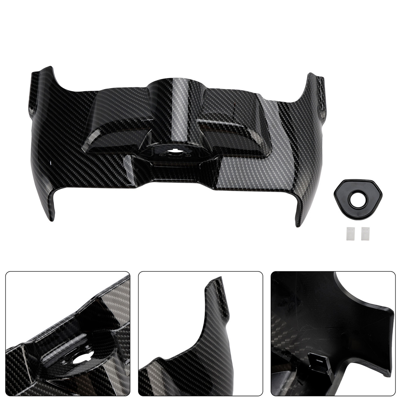2023-2025 Harley Touring Electra Street Glide Switch Panel Accent Cover Trim Carbon Generic