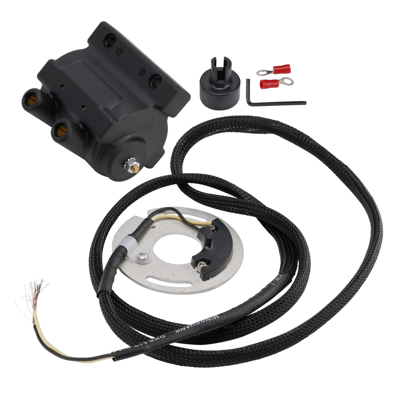 1970-2003 Big Twin Carb Models Complete Dual-Fire Ignition Coil Kit Generic