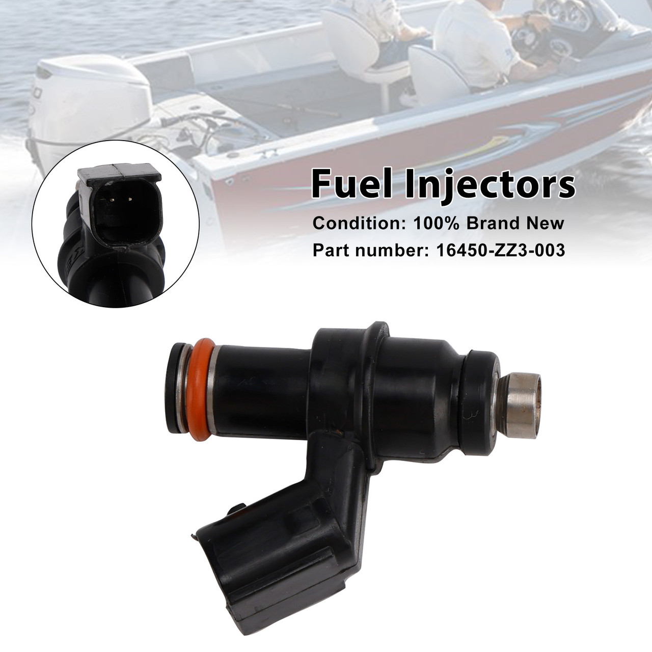 Honda Outboard Fuel Injectors 16450-ZZ3-003 Generic