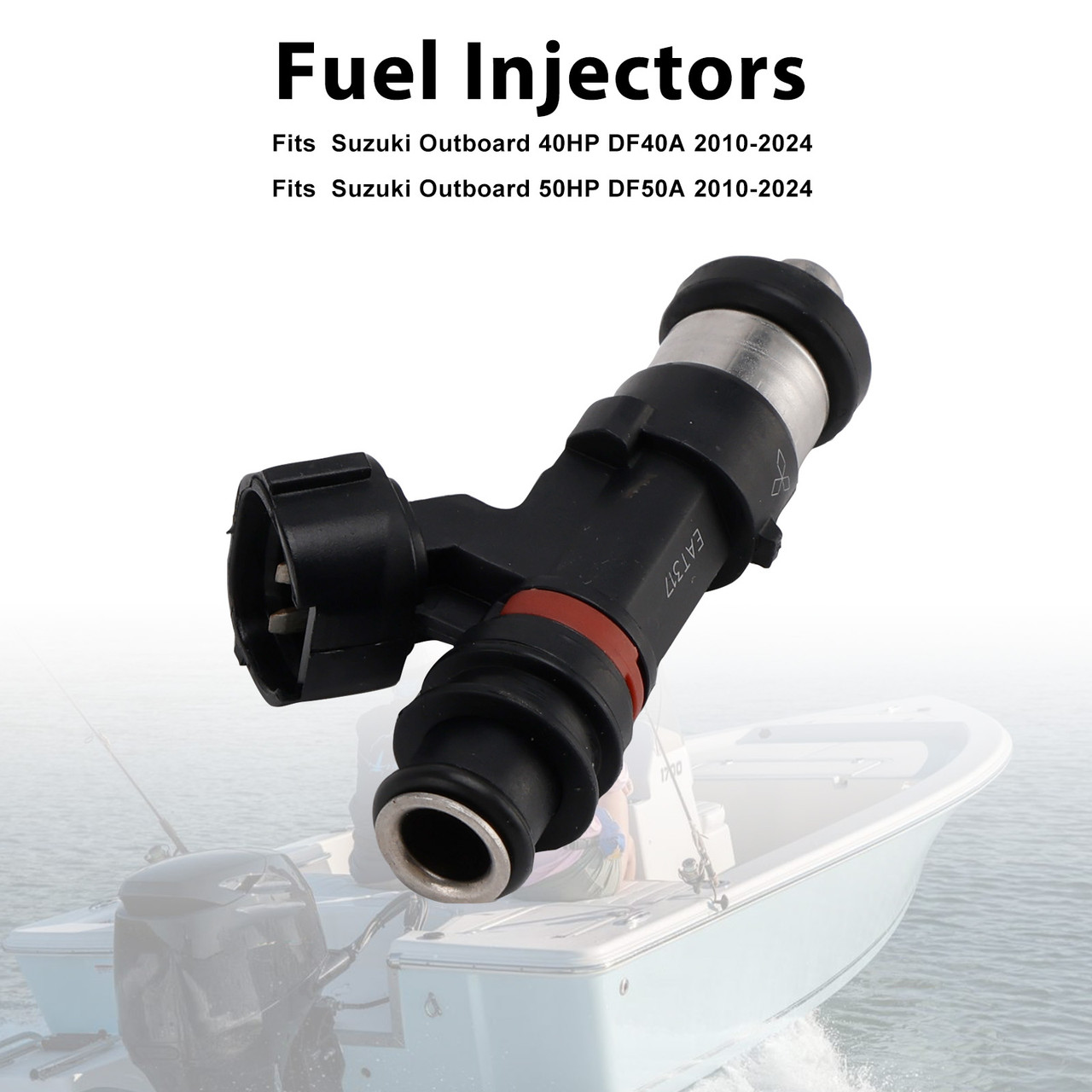 2010-2024 Suzuki Outboard 40HP 50HP 60HP Fuel Injectors 15710-85K00 Generic