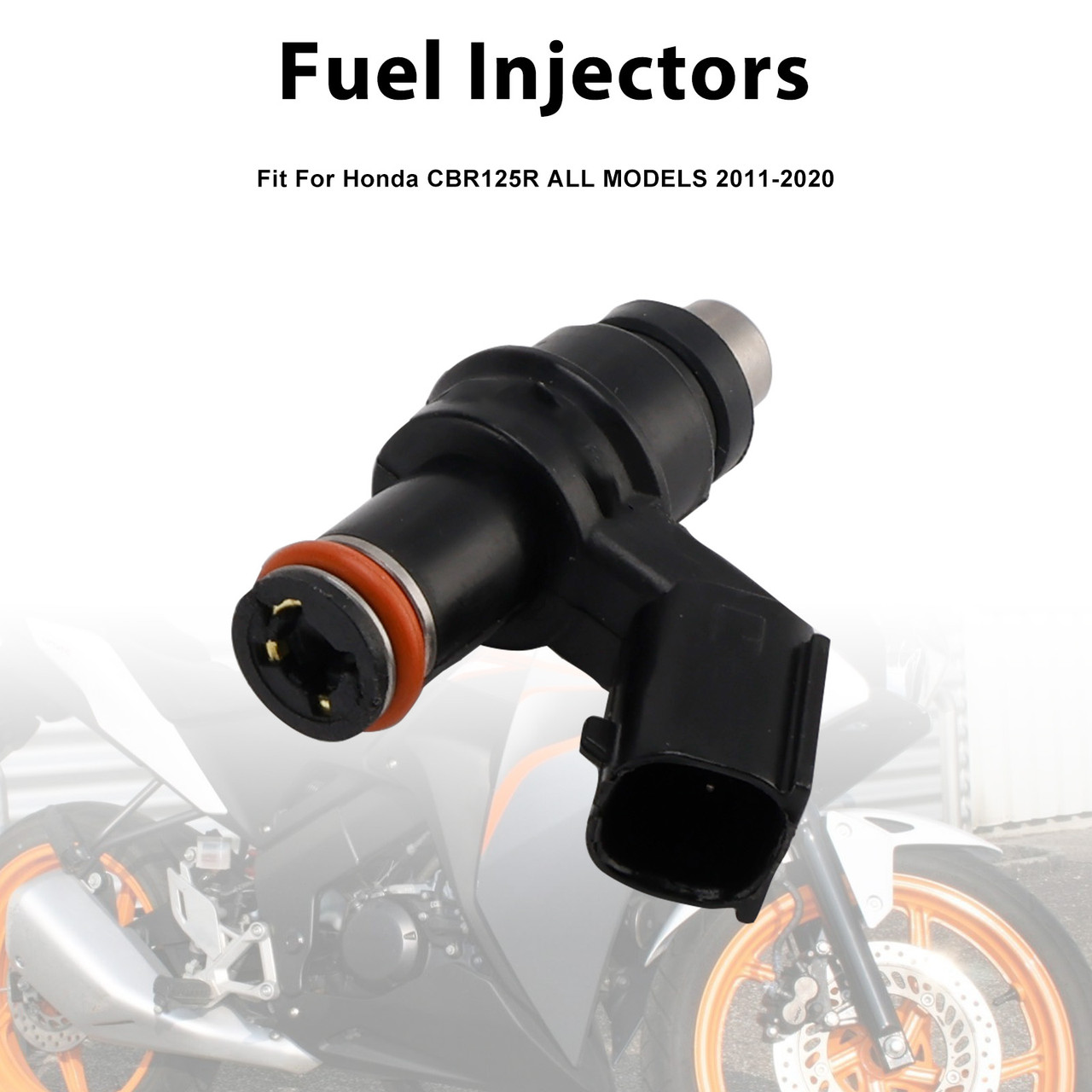 2011-2020 Honda CBR125R ALL MODELS Fuel Injectors 16450-KVS-901 Generic