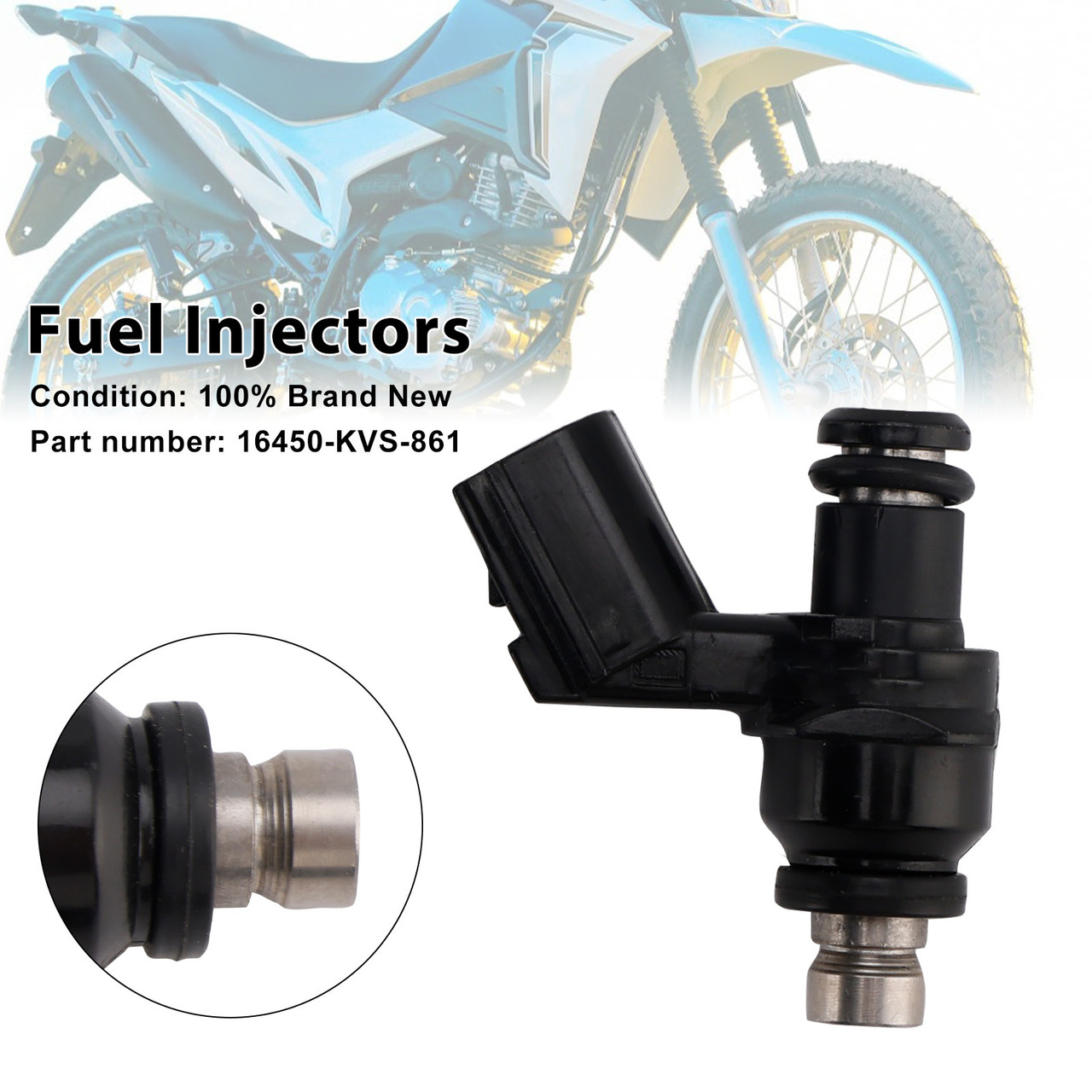 2011-2013 Honda TITAN150 Fuel Injectors 16450-KVS-861 Generic