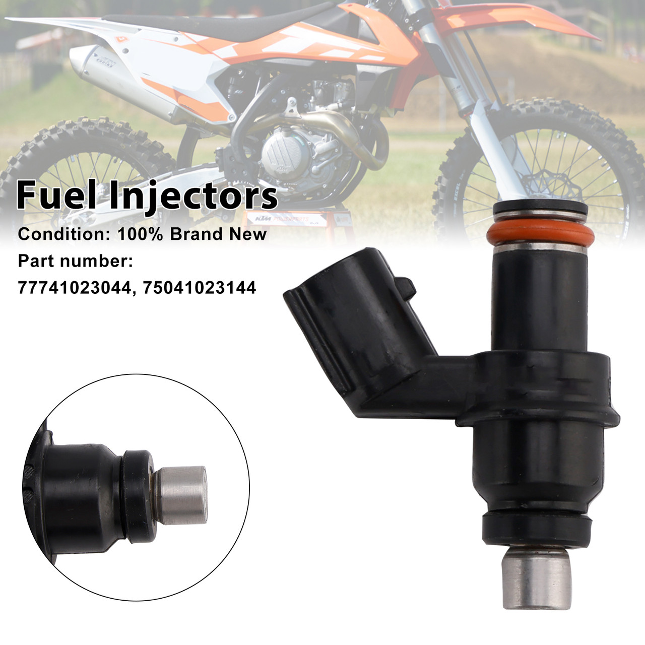 2011-2016 350 450 500 SXF XCF EXCF EXC XCW Fuel Injectors 77741023044 Generic