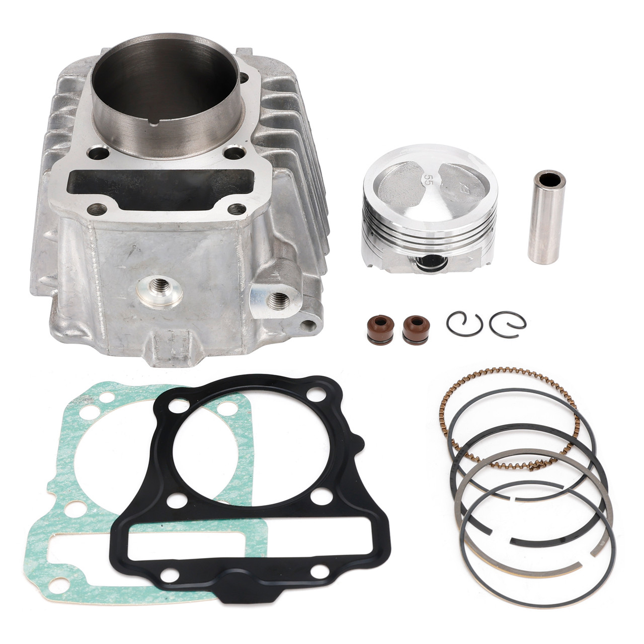 2011-2025 Honda Wave EX5 Cross Cub 110 Cylinder Piston Gasket Top End Rebuild Kit 132cc Generic